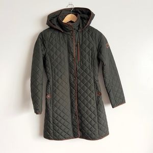 LAUREN RAPLH LAUREN Quilted Hooded Coat
